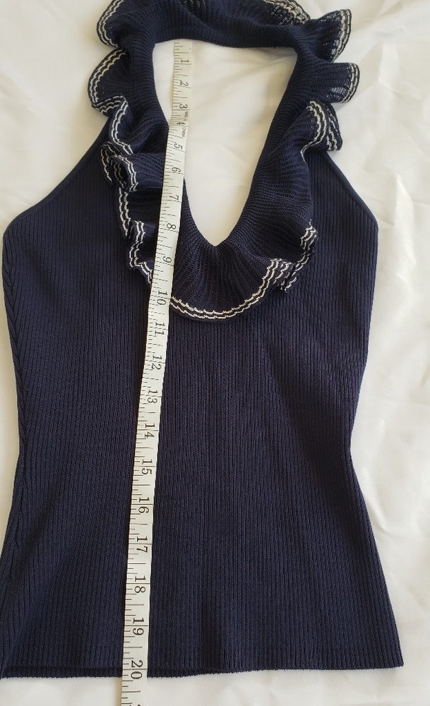 Ralph Lauren Black Label resort luxury halter knit XS - Picture 8 of 8